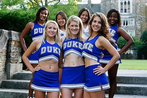 Duke Football Cheerleaders