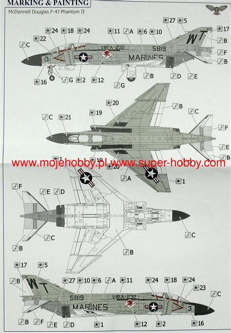 Mcdonnell F 4j Phantom Ii Model Do Sklejania Sova M 14001