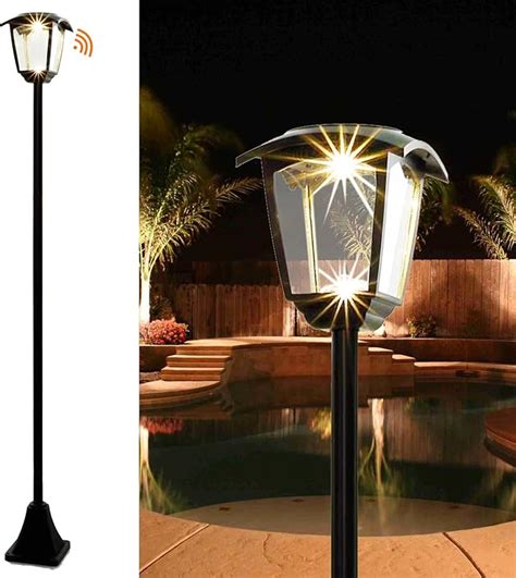 Solar Lamp Post Lights Outdoor Waterproof 68 Super Bright 100 Lumen