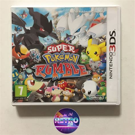 Super Pokemon Rumble 3ds El Rincon Del Retro