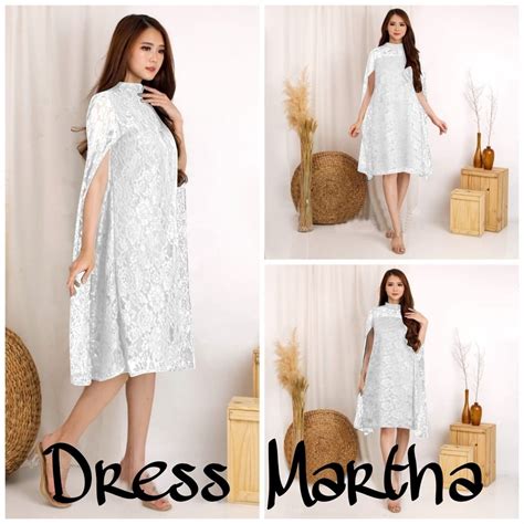 Jual Ah Dress Martha Real Pict Varian Ukuran L Xl Xxl Pilihan