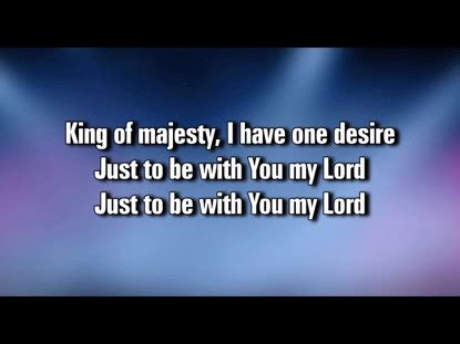 King Of Majesty Video Worship Song Track with Lyrics | WorshipTeam.tv ...