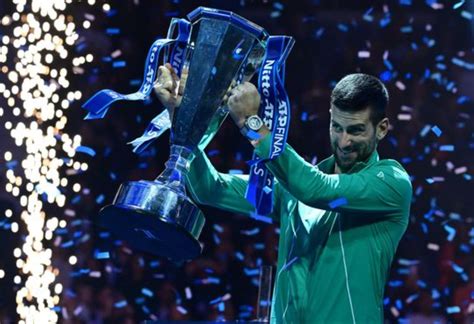 Turneul Campionilor Noiembrie Novak Djokovic E Campion La