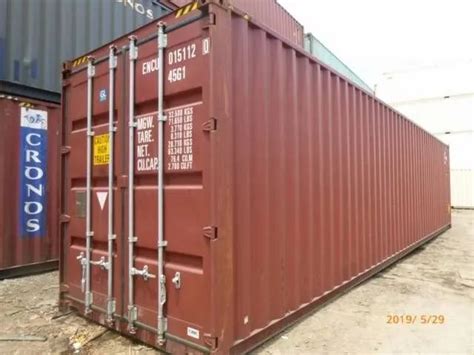 ISO STD 20 40 Miled Steel Shipping Container Capacity 10 20T 20