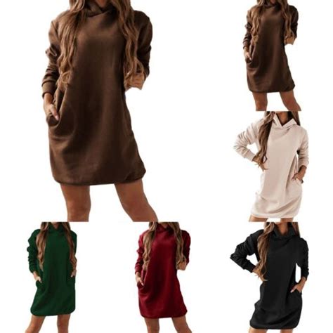 Mini Robe De Saut Capuche L Gante Et D Contract E Pour Femmes Avec D Ta