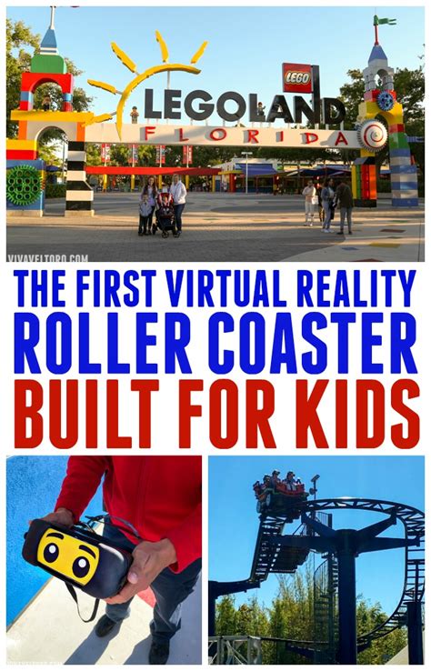 A LEGOLAND Roller Coaster With Virtual Reality Built For Kids! - Viva Veltoro