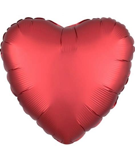 Ballon Coeur Rouge Saint Valentin