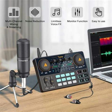 Jual Maono AU AM200 S1 Audio Mixer Mic Shopee Indonesia