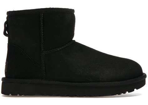 UGG Classic Mini II Boot Black (Women's) - 1016222-BLK - US