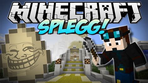 Minecraft SPLEGG W FaceCam Minigame YouTube