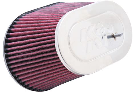 K N Universal Clamp On Air Filter Oval Flg Mm L X Mm W Bo Mm