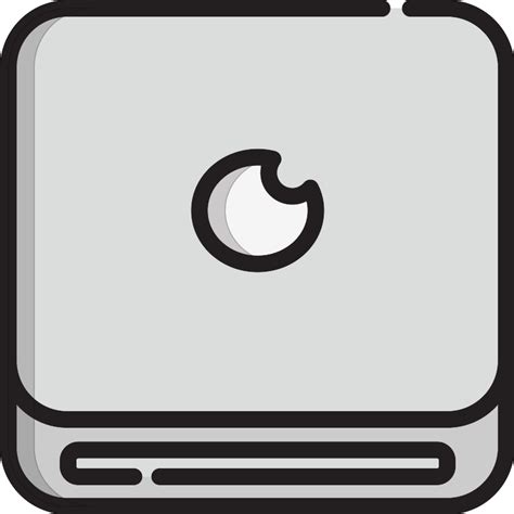 Mac Mini Vector SVG Icon SVG Repo