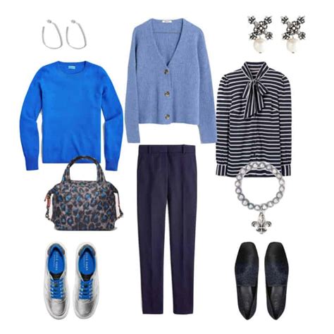 Arriba 62+ imagen navy blue pants outfit - Abzlocal.mx