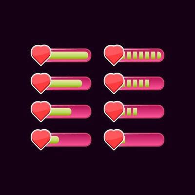 Health Bar Game Vector Art, Icons, and Graphics for Free Download