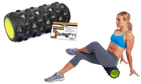 Gofit 13 Extreme Massage Foam Roller With Training Guide Groupon