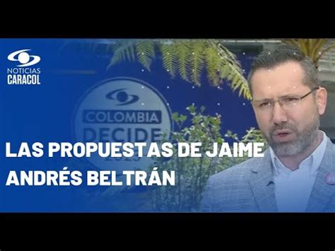 Jaime Andr S Beltr N Candidato A Alcald A De Bucaramanga Expuso Sus