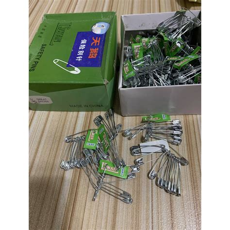 Safety Pins Perdible Size 1 2 3 Sold Per Dozen Shopee