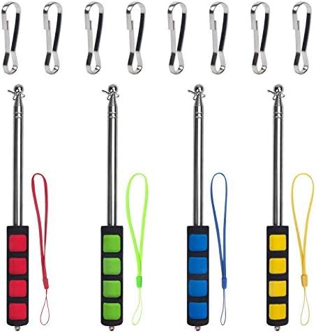 Amazon Difuento 4PCS 6 5ft Tour Guide Flag Pole Telescoping