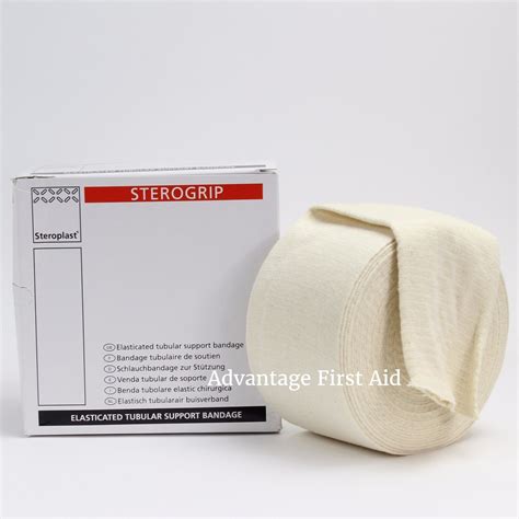 Elasticated Tubular Support Compression Bandage White Cream