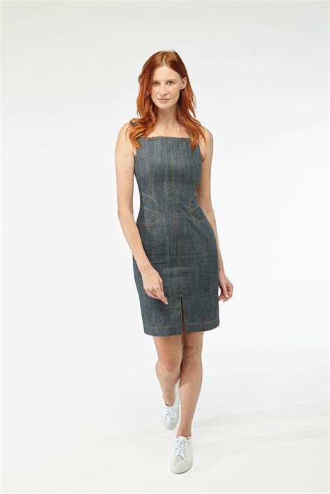 Alaïas Denim Corset Dress Available On Iconicitemsparis