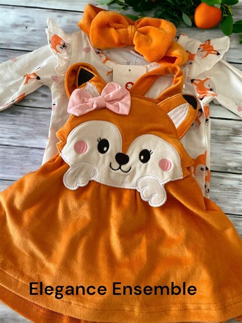 COSTUME BABY FOXY Fox Jumpsuit Kids Outfit Halloween Fox Costume ...