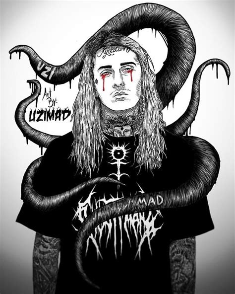 Ghostemane Drawings, Nirvana, Dark Art Illustrations, Illustration Art, Donnie Darko Tattoo ...