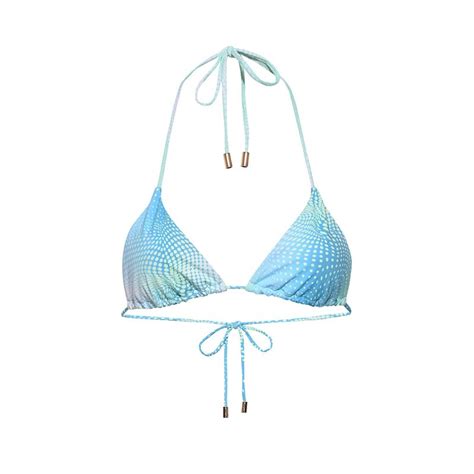 Arctic Triangle Bikini Top Kamari Swim Wolf Badger