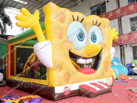 Inflatable Spongebob Bounce House For Sale Channal Inflatables