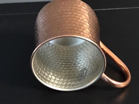 Williams Sonoma Hammered Copper Mug New Moscow Mule Mug Bar Cup 1882360530