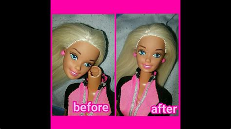 How To Repair A Broken Barbie Neck Youtube