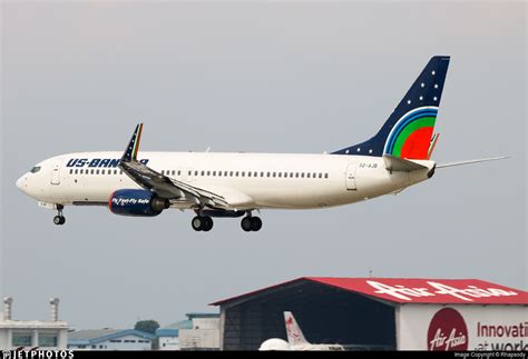 S2 AJB Boeing 737 8Q8 US Bangla Airlines Rhapsody JetPhotos