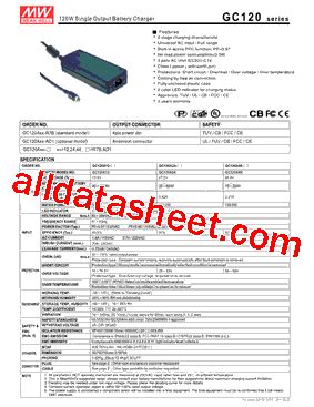 Gc Datasheet Pdf Mean Well Enterprises Co Ltd