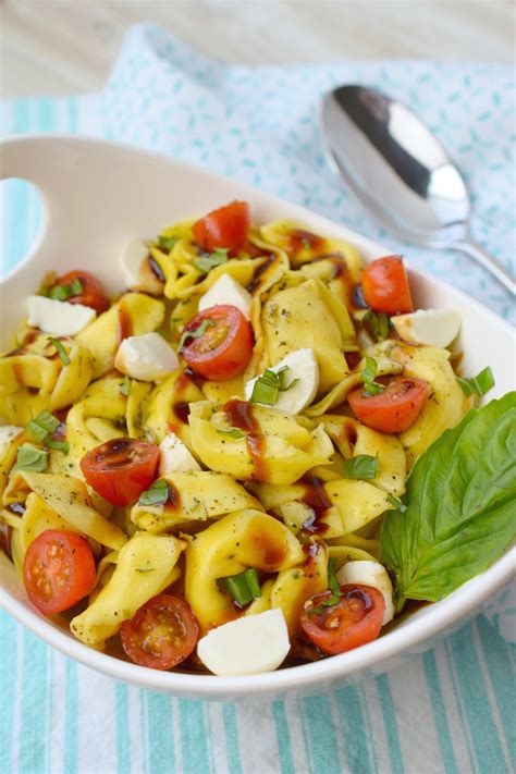 Tortellini Caprese Salad Who Needs A Cape