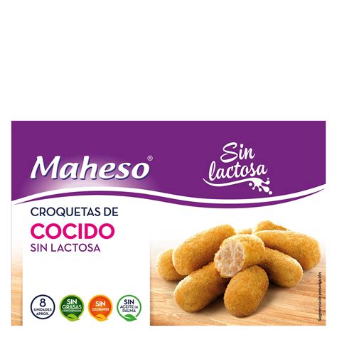 Croquetas De Cocido Maheso Sin Lactosa 300 G Maheso Carrefour