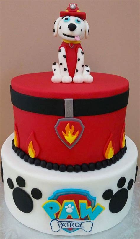 Torte Di Paw Patrol In Pasta Di Zucchero Pdz Pianetabambini It