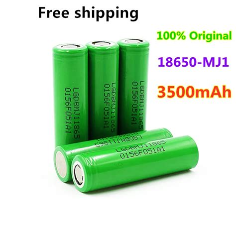 Original MJ1 3 7 v 3500mAh 18650 Lithium Akku Für Taschenlampe