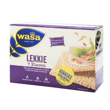 Pieczywo lekkie 7 zbóż Wasa 140g Megasam24 pl