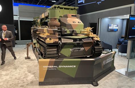 General Dynamics Land Systems Showcases Trx Breacher Technology