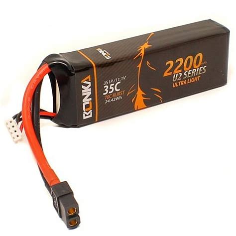 11 1V 2200mAh 35C 3S1P Bonka Lipo Battery Bonka High Capacity Lipo