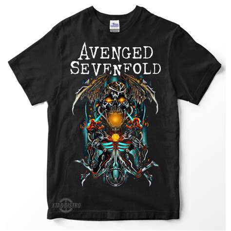 Jual Kaos Avenged Sevenfold Logo Hail Premium Tshirt A X Hail To The