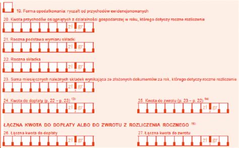 Roczne rozliczenie składki zdrowotnej przy likwidacji działalności