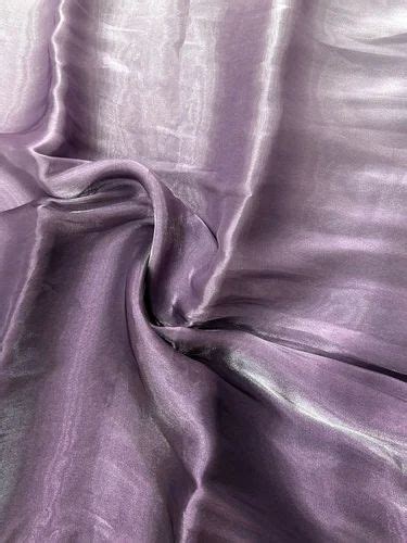 Padding Satin Organza Fabric Plain Solids Gray At Rs Meter In Surat