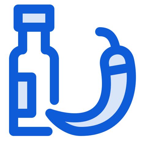Hot Sauce Generic Blue Icon