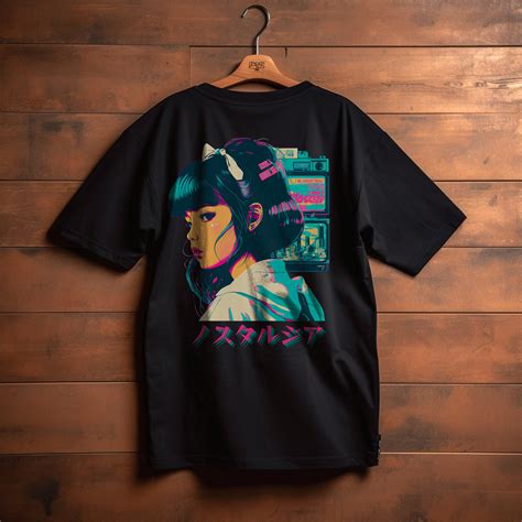 Japanese Oversized T Shirt Japanese Vintage Tshirt Japan Etsy