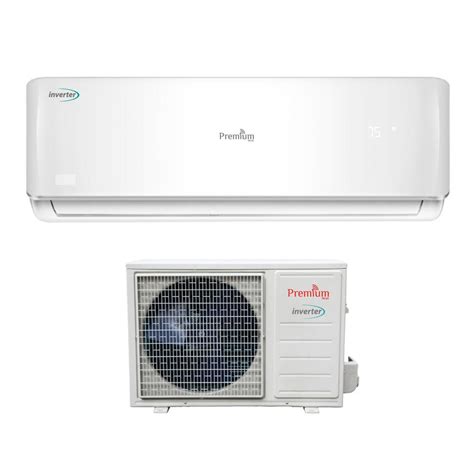 Premium 12 000 Btu 1 Ton Ductless Mini Split Air Conditioner And Heat Pump 220 Volt 60hz