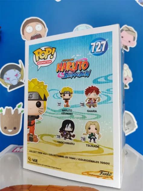 FUNKO POP ANIMATION Naruto Uzumaki Running Shippuden Figura 727