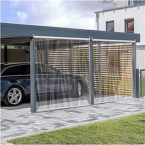 Amazon De Transparente Vinyl Pergola Wasserdichte Rollos Pvc