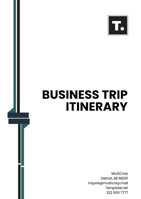 Free One Day Trip Itinerary Template to Edit Online