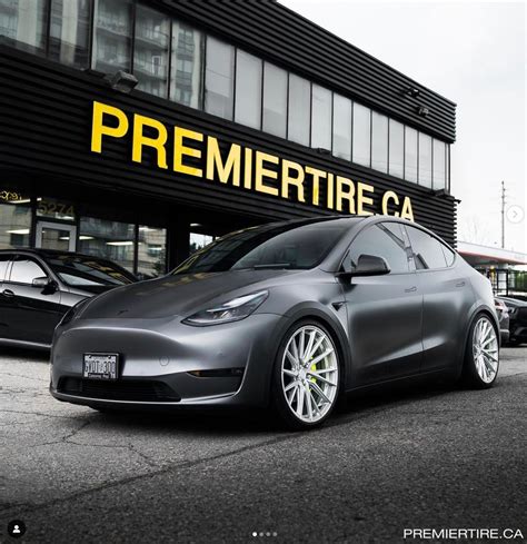 Tesla Model Y Grey Vossen HF 4T Wheel Front