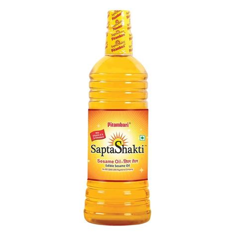 Sapta Shakti Organic Sesame Oil At Rs Litre Organic Sesame Oil In